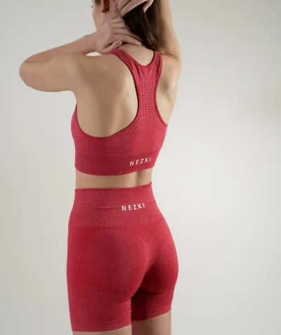 Thunder Pro Sports Bra red women’s sports bra