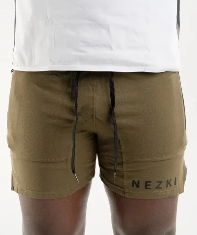 Challenger Shorts green men’s workout shorts