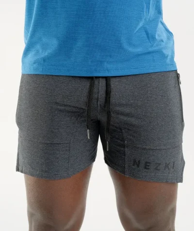 Challenger Shorts deep grey men’s workout shorts