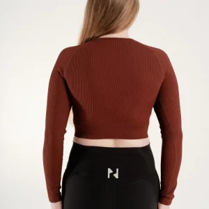 Otara Comfort Coffee Long Sleeve 7 Otara Comfort coffee women’s long sleeve top